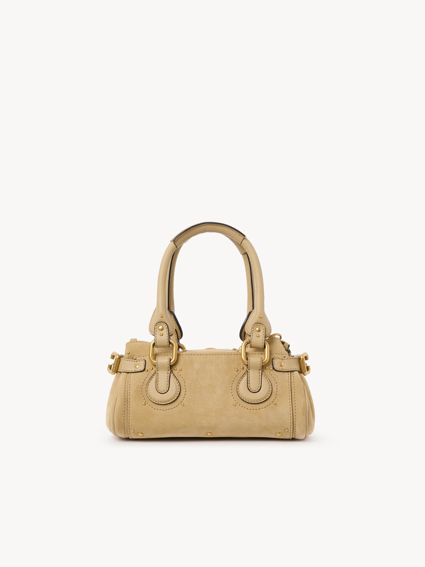 Small Paddington bag in suede leather - 4.0