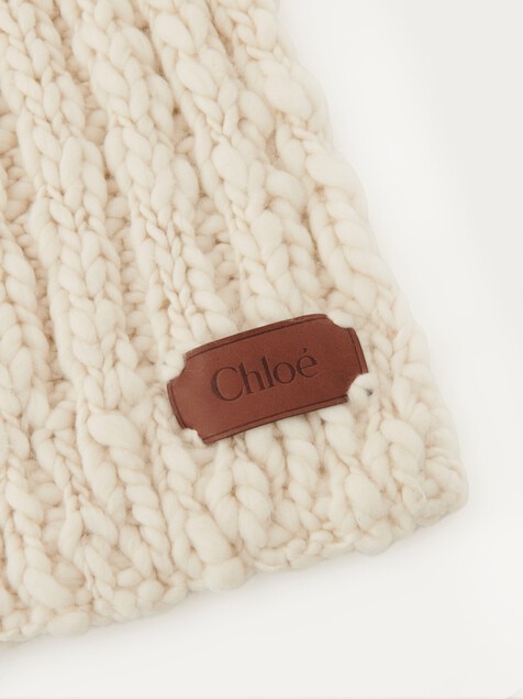 Scarf in extra fine wool & silk