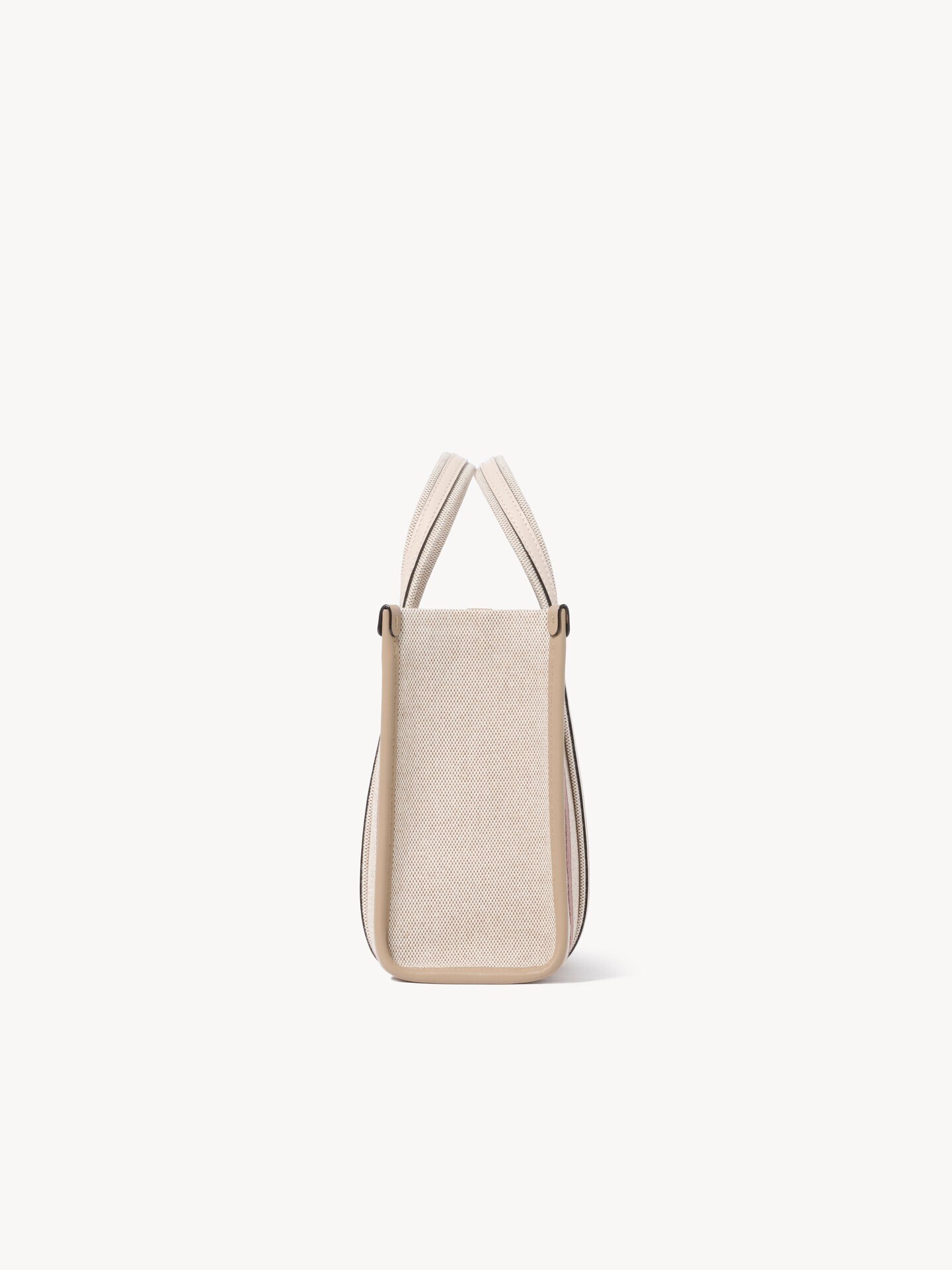 Small Woody Loop tote bag in canvas - 6.0