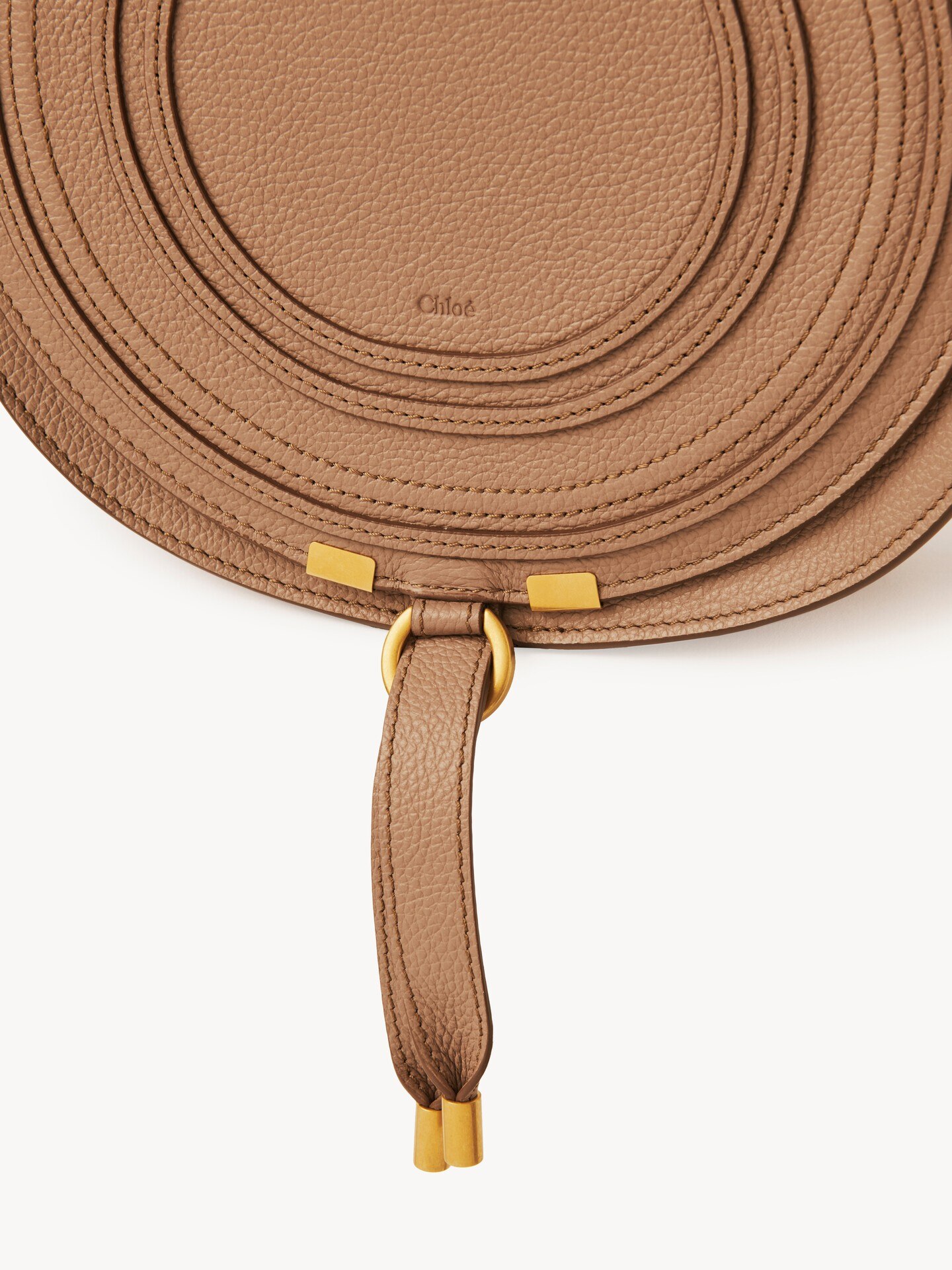 Sac port&eacute; &eacute;paule Marcie en cuir grain&eacute; - 6
