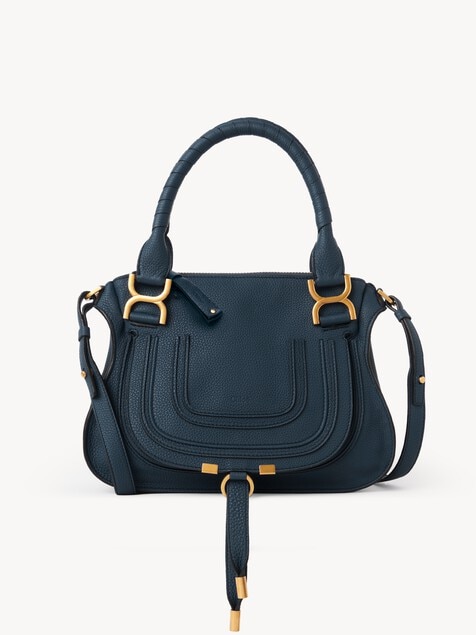 Kleine Marcie Tasche aus genarbtem Leder