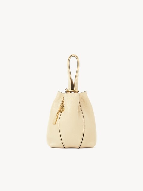 Small Chlo&eacute; Spin tote bag in grained leather