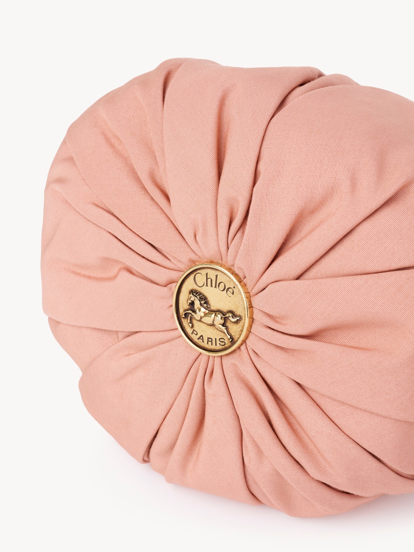 Chlo&eacute; Pliss&eacute; shoulder bag with chain in nylon - 7