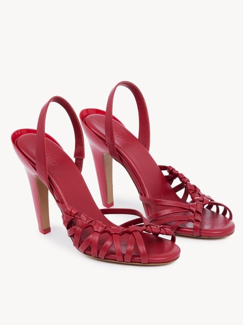 Estra heeled sandal