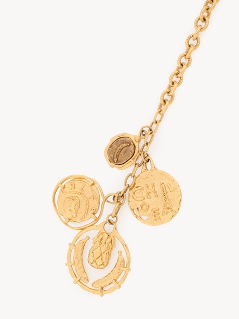 The Chlo&eacute; Medals necklace