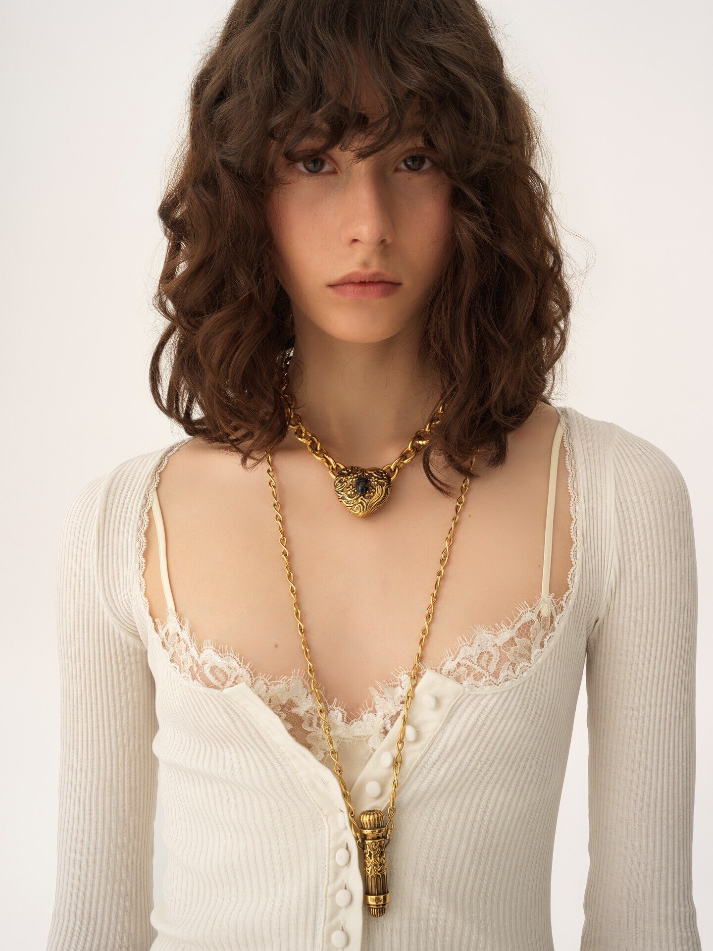 Chloe カーディガン Chloe ☆ クロエ ケープ ニット カーディガン《大人もOK☆》