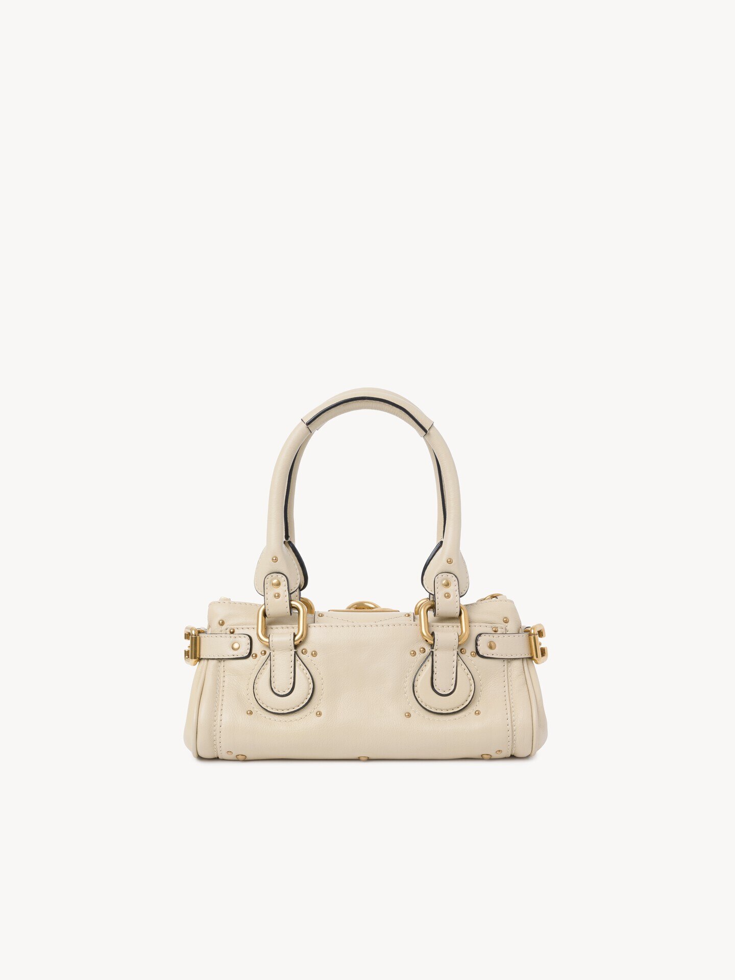 Small Paddington bag in grained leather - 4.0