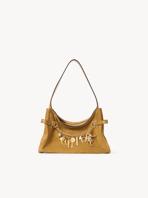 Chlo&eacute; Charms hobo bag in suede leather
