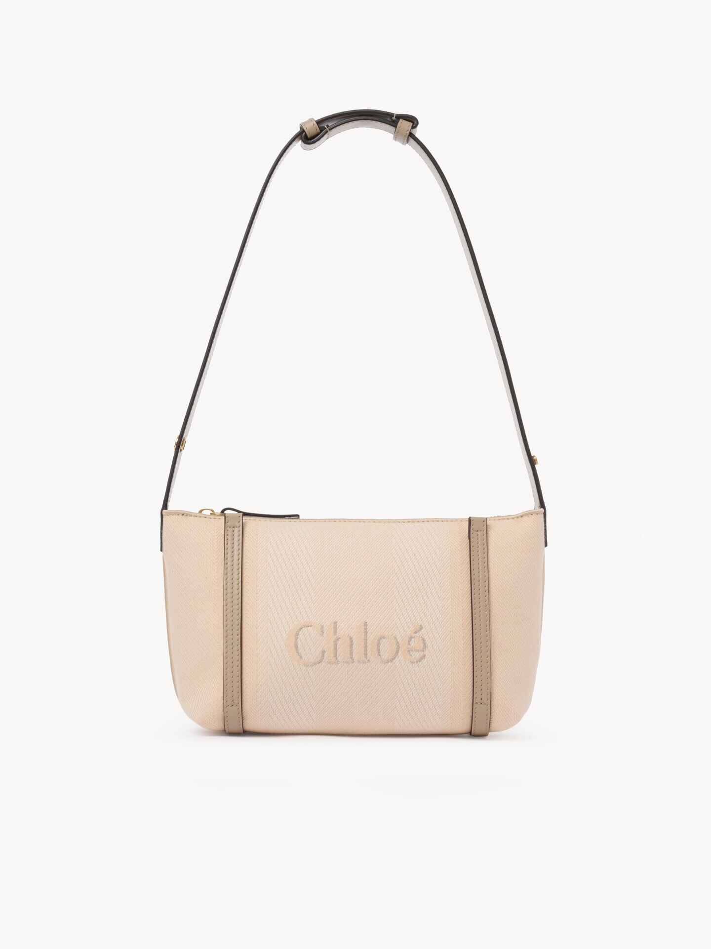 Chlo&eacute; Carry shoulder bag in canvas - 4