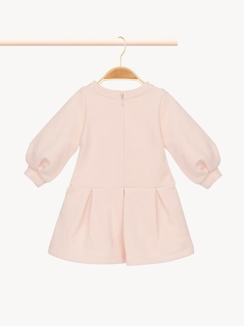 Robe &agrave; manches longues et logo enfant