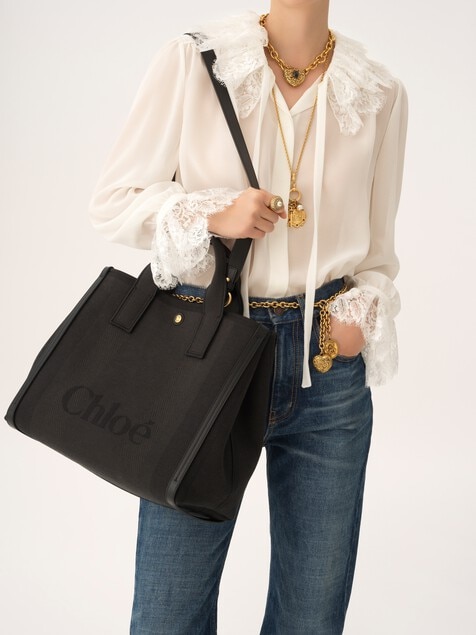 Sac cabas Chlo&eacute; Carry en toile