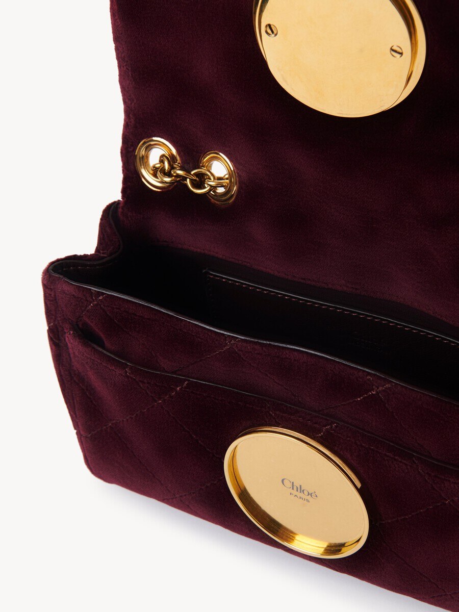 Kleine Chlo&eacute; Heritage Schultertasche aus Samt - 6