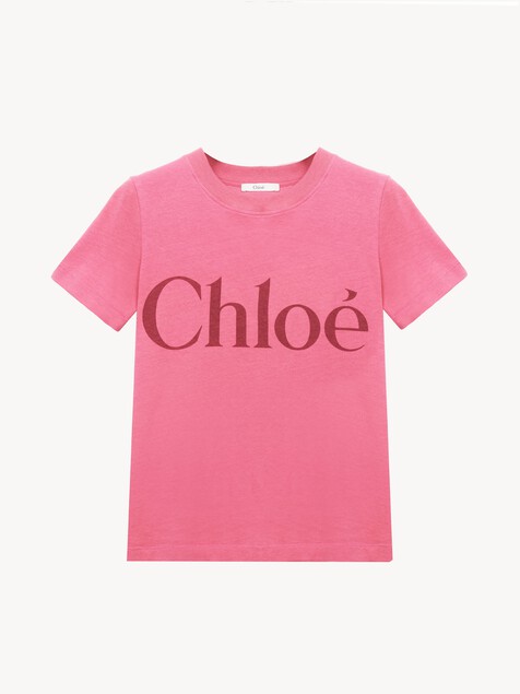 Baby fit logo T-shirt in cotton jersey