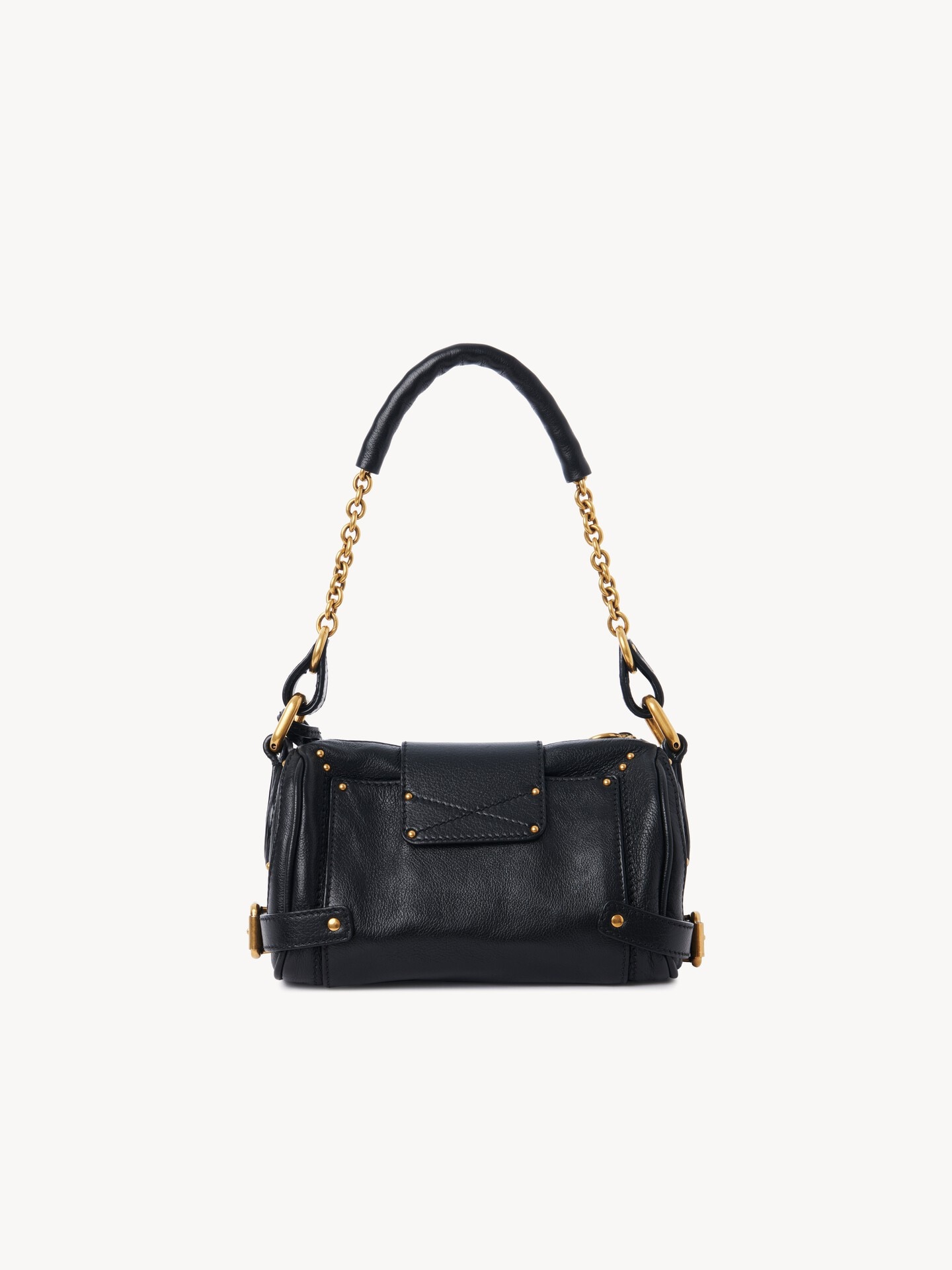 Bolso peque&ntilde;o de cadena Paddington de cuero granulado - 7