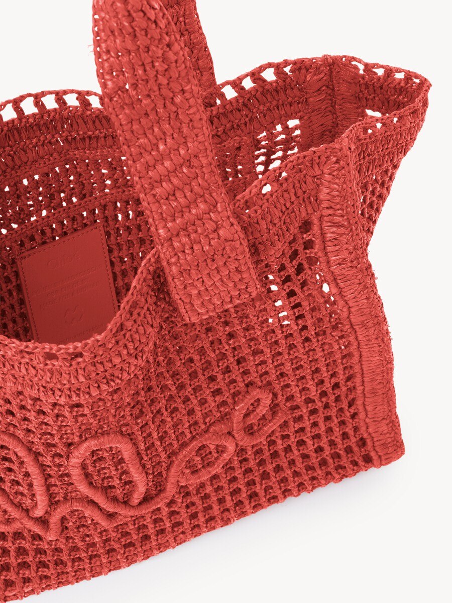 Sac cabas east-west Summer Banana en raphia - 6