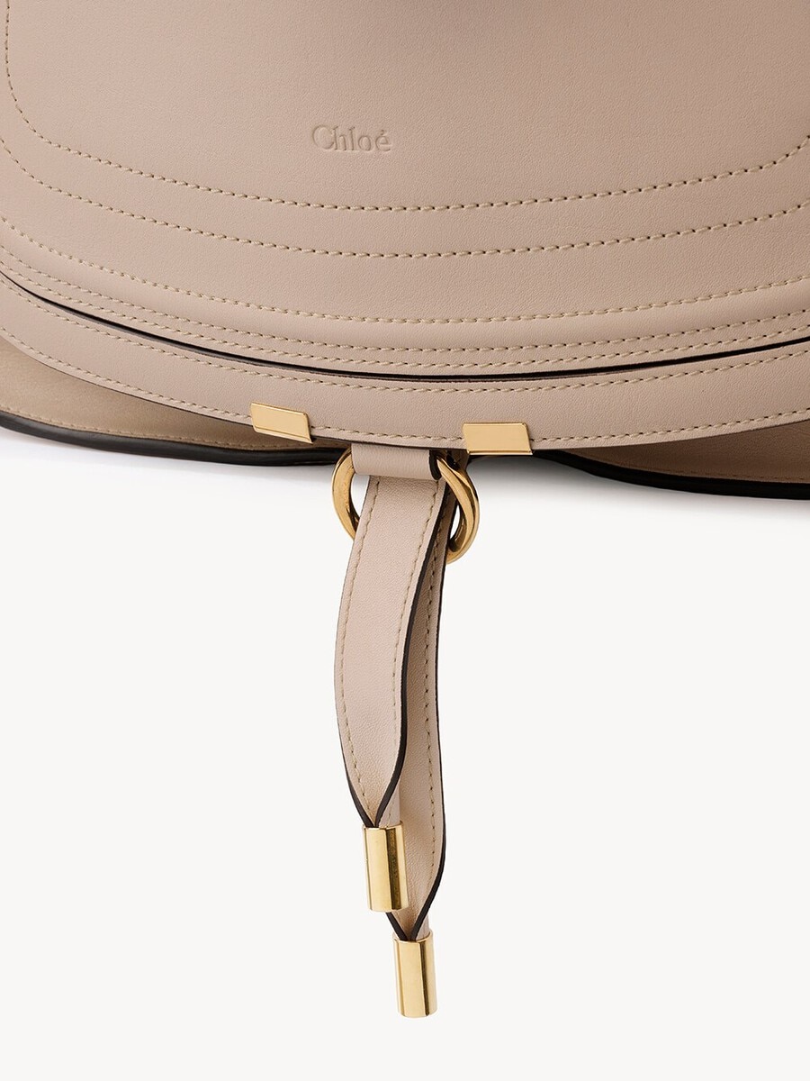 Sac port&eacute; &eacute;paule Marcie en cuir lisse - 7