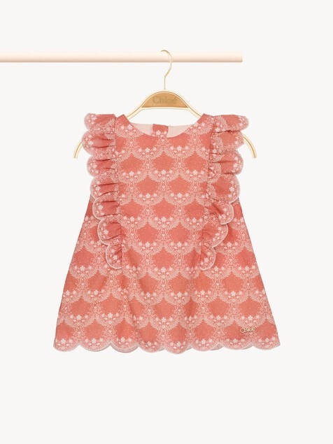 Baby-Geschenkset aus festlichem Kleid und M&uuml;tze