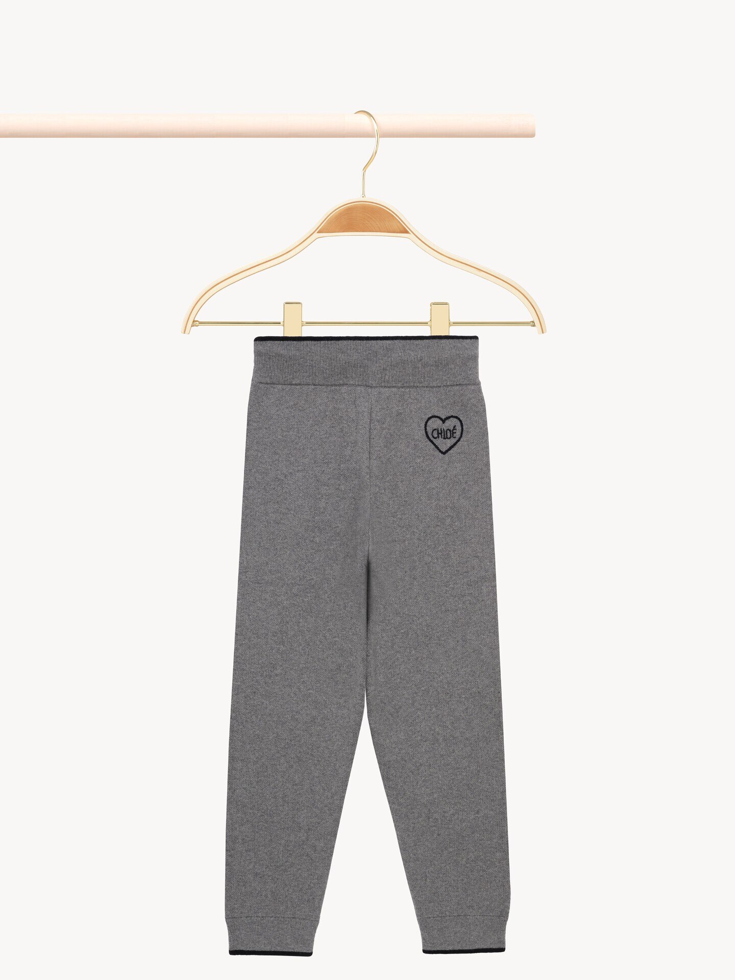 Pantaloni in maglia da bambina - 2.0