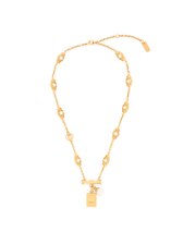 【箱付き】Chloe ネックレス　ゴールド　ビーズ　保管袋 箱付き】Chloe ネックレス ゴールド ビーズ 保管袋