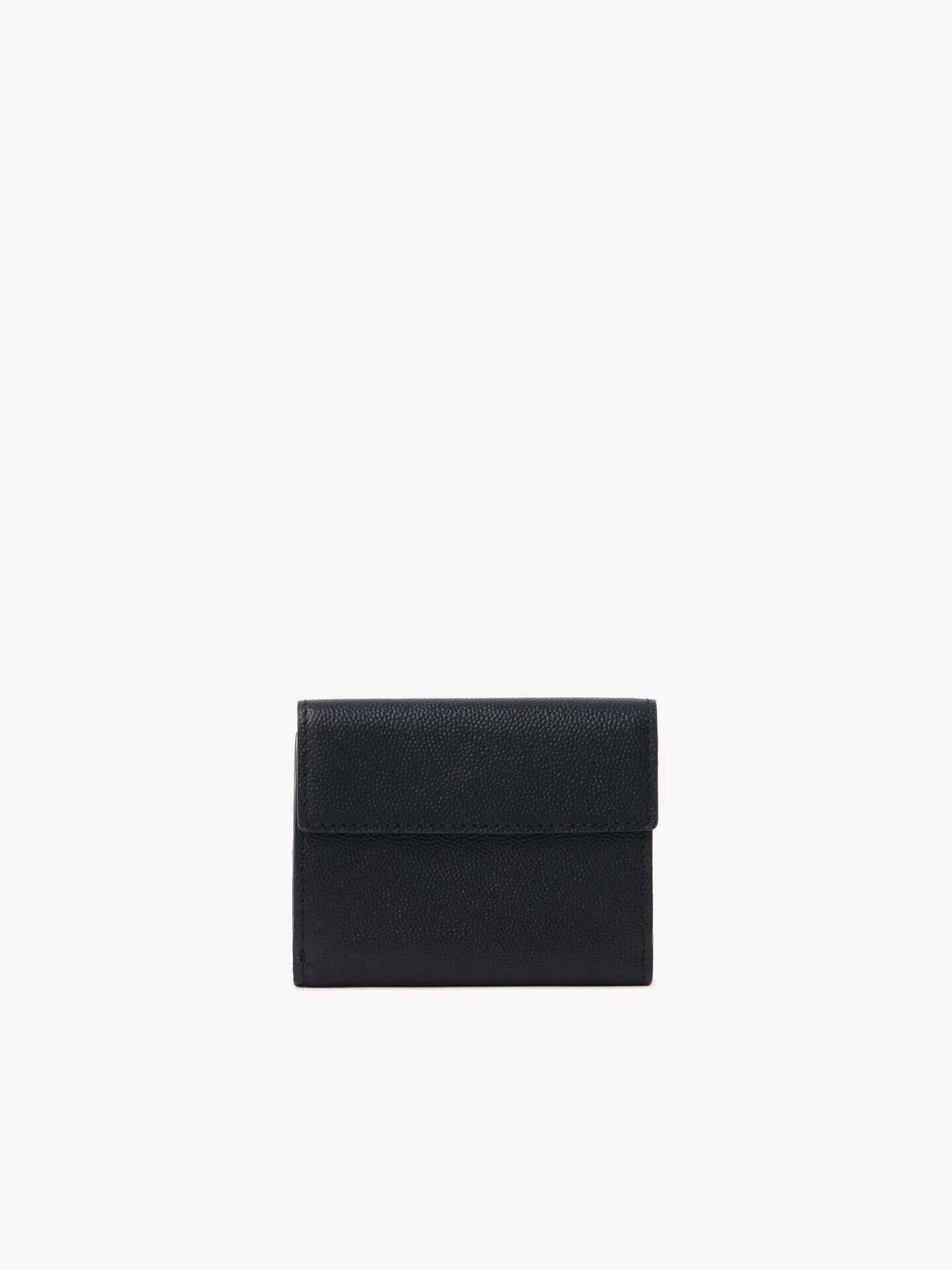 Small Chlo&eacute; Charms tri-fold wallet in grained leather - 4