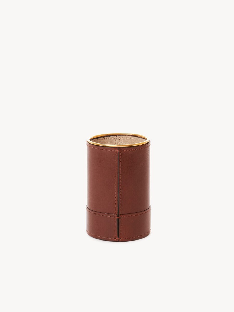 Perfume case in shiny leather - 3
