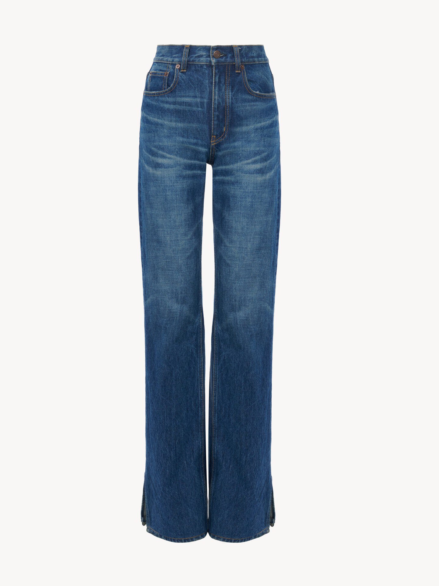Straight jeans in denim - 2