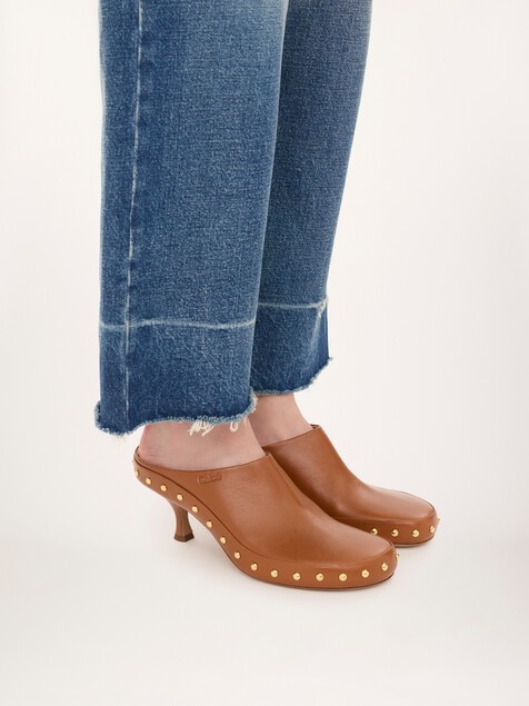 Junie heeled mule