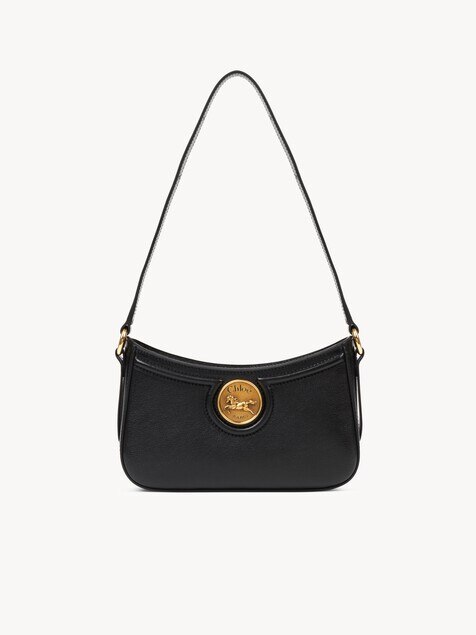 Horse Medal shoulder bag in grained leather