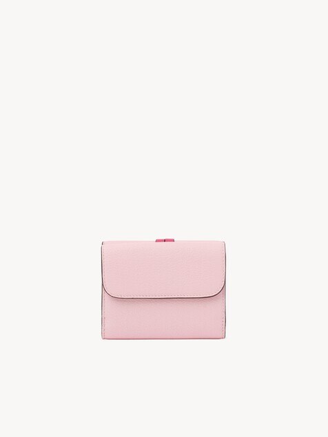 グレインレザー製Alphabetスモールトリフォールド 