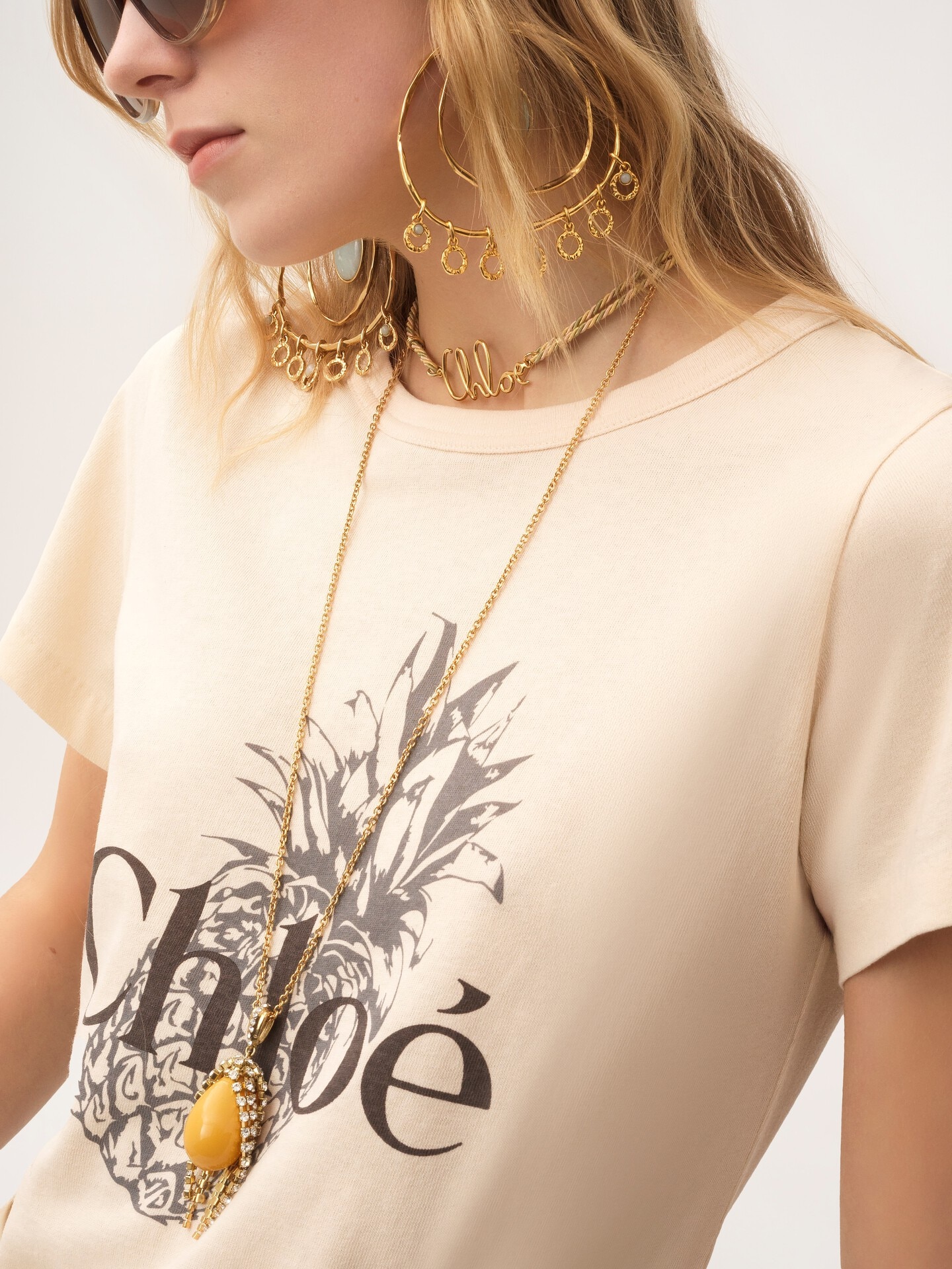 T-Shirt in Baby-Fit-Passform Baumwolljersey mit Logo - 6