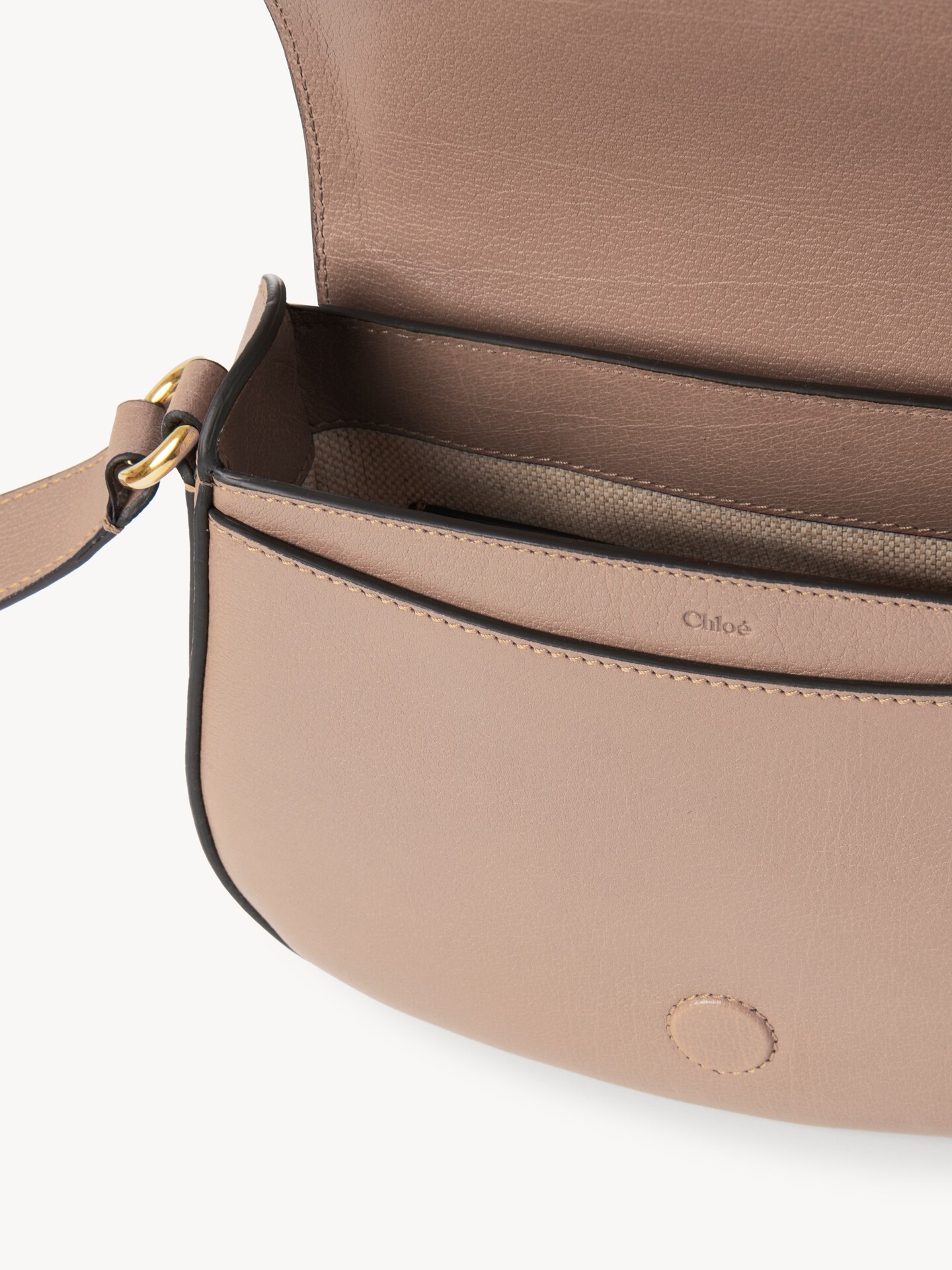 Sac &agrave; bandouli&egrave;re Horse Medal en cuir grain&eacute; - 5