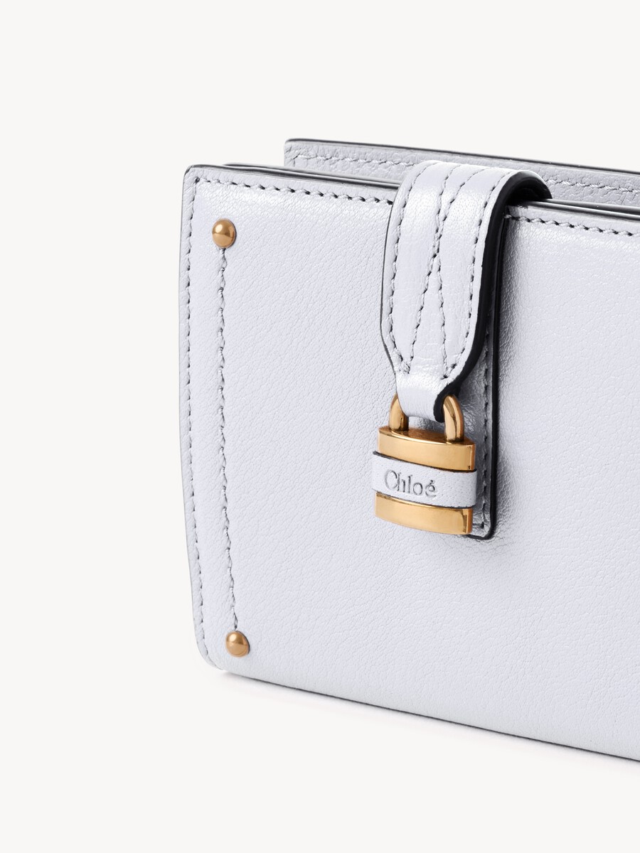 Paddington square wallet in grained leather - 6