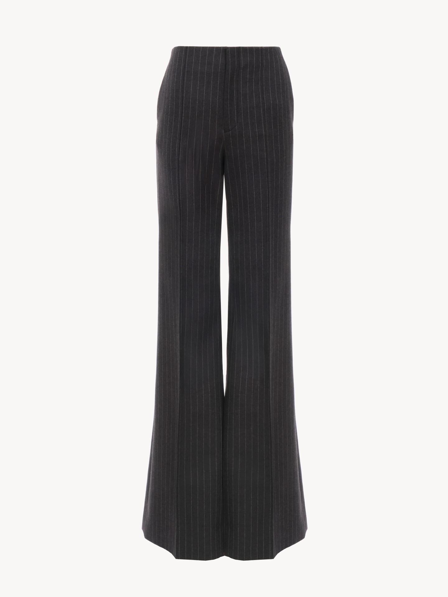 Tailored bootcut pants in wool - 2