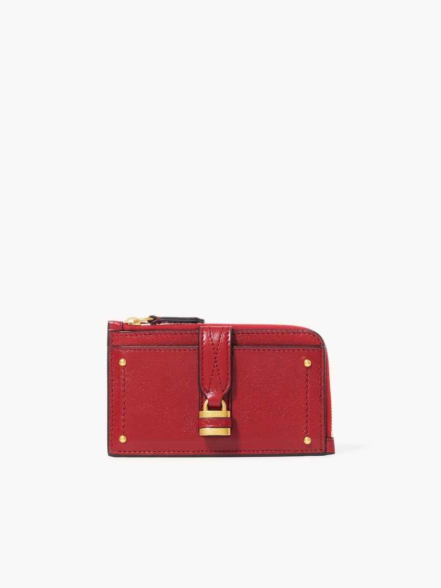 Small Paddington purse with card slots in grained leather - 2