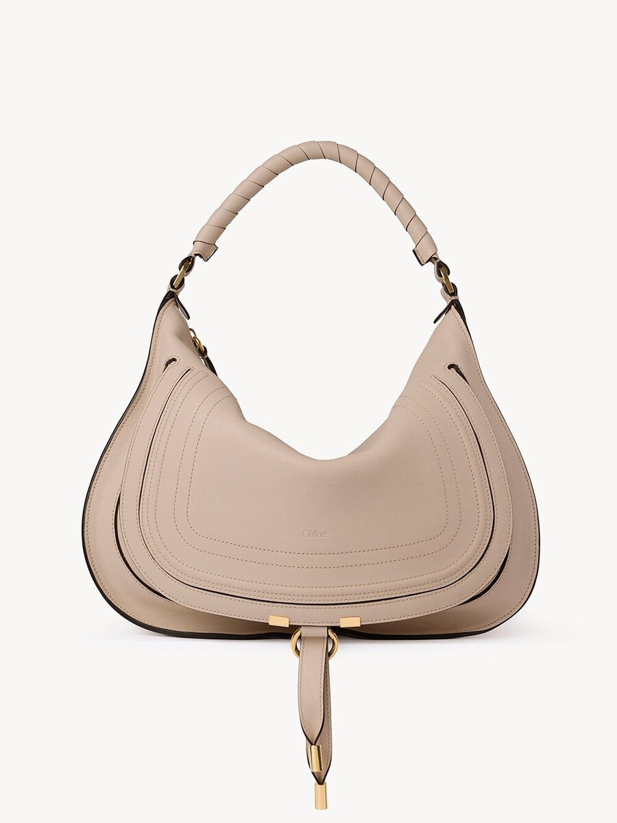 Sac port&eacute; &eacute;paule Marcie en cuir lisse - 2
