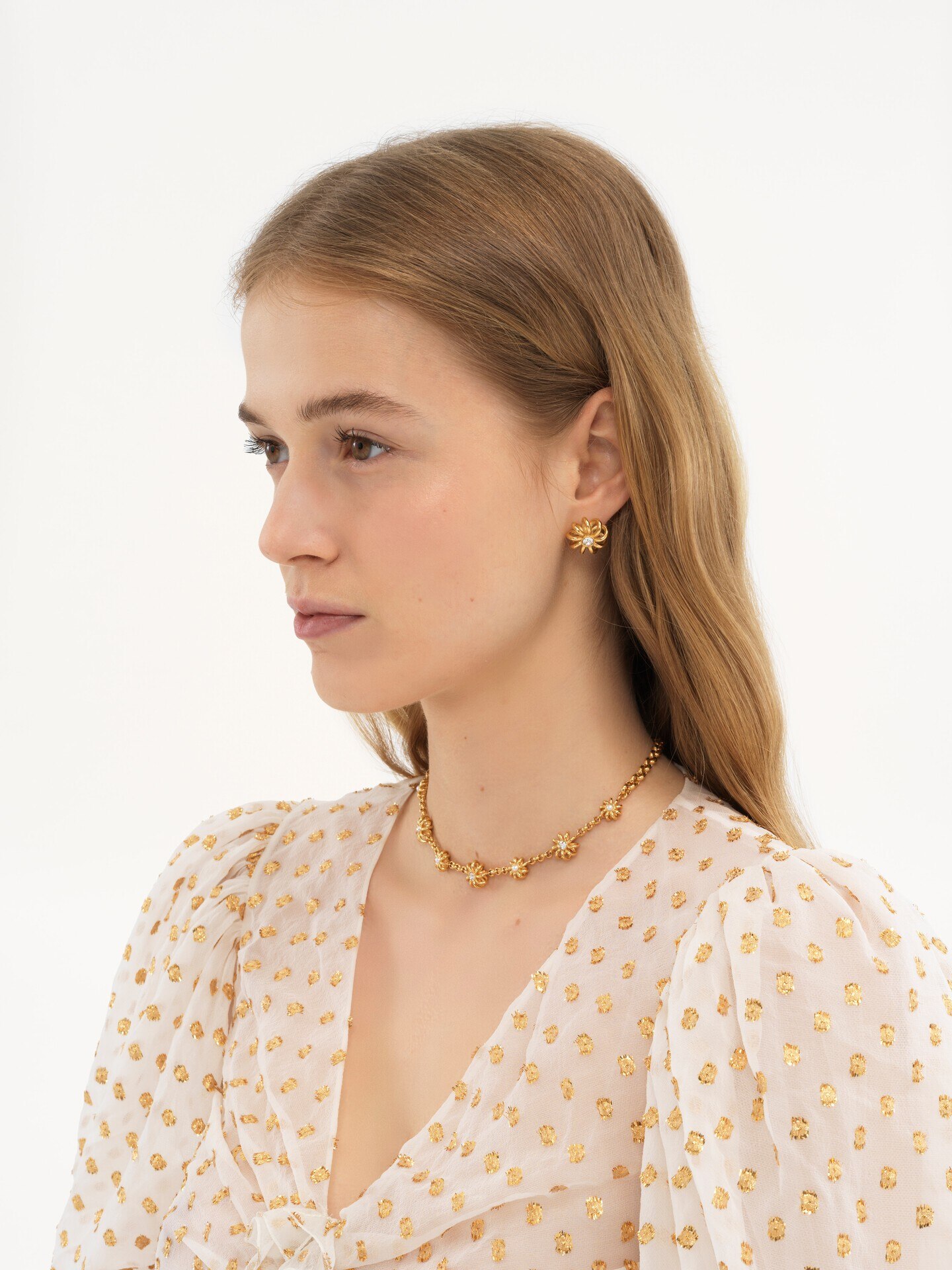 The Chlo&eacute; Mechanical Flowers earrings - 3