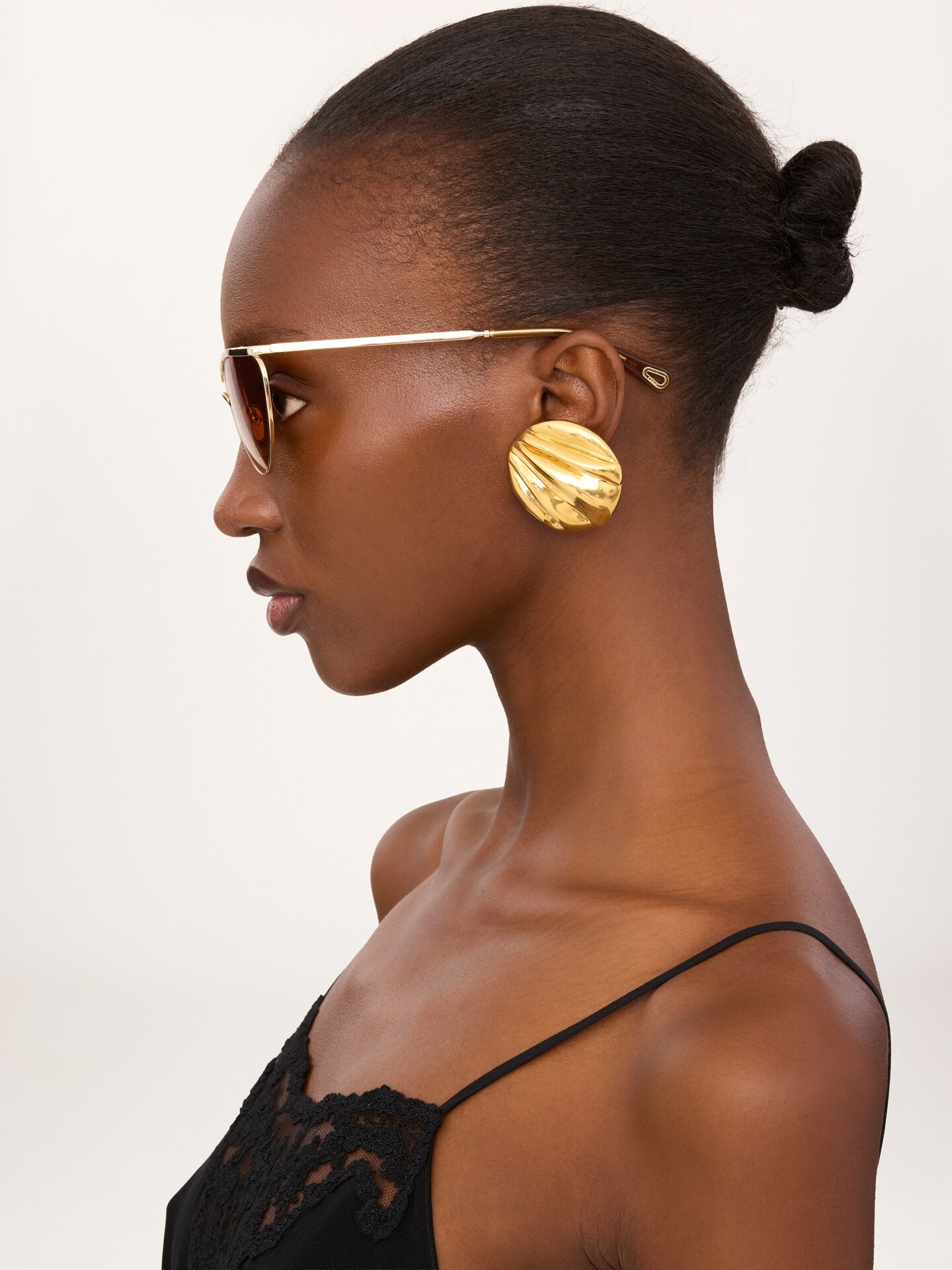Boucles d&rsquo;oreilles Chlo&eacute; Pleats - 5
