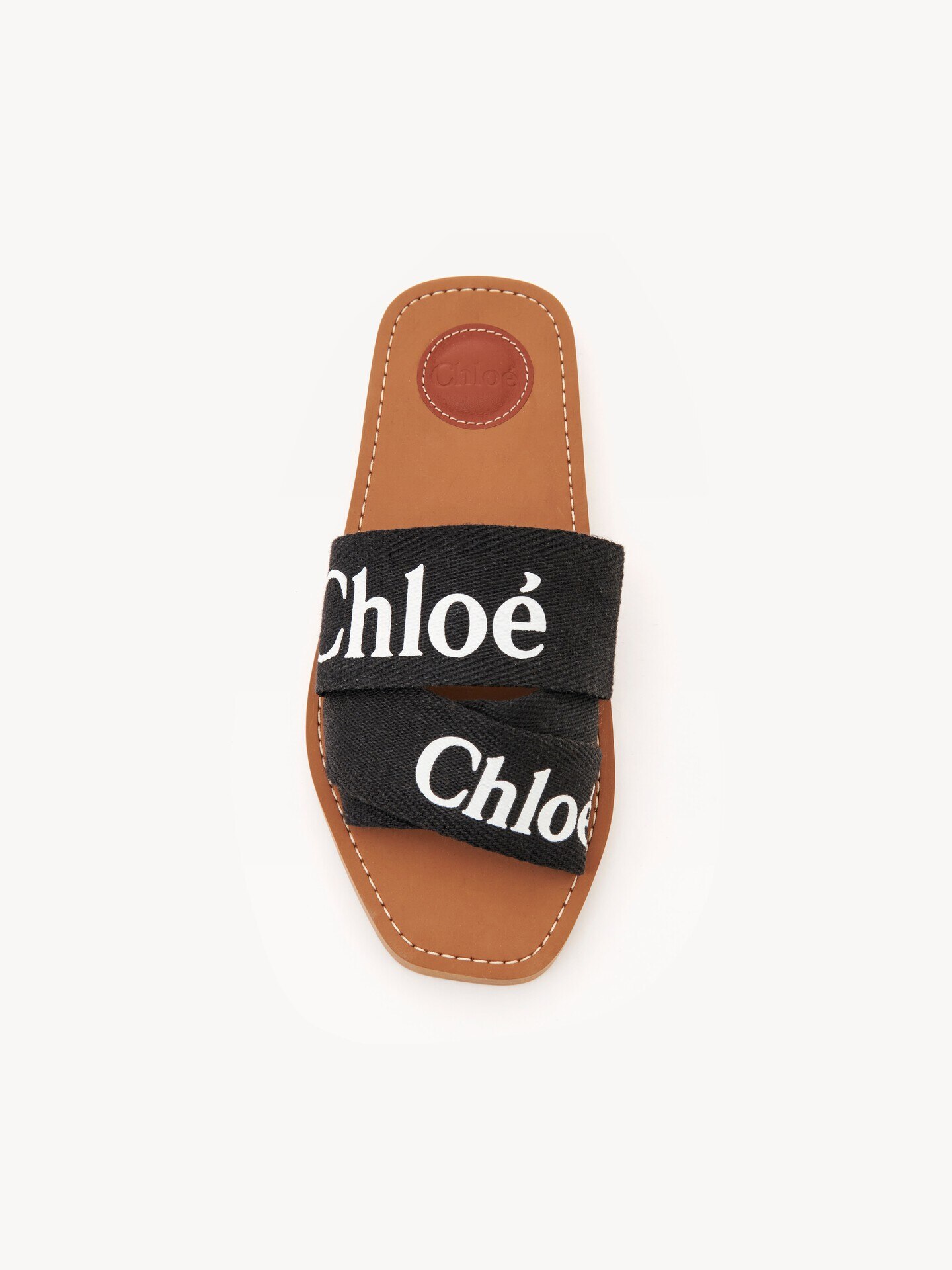 Chloe クロエ WOODY ウェッジサンダル　正規品 Woodyウェッジエスパドリーユ White - Chloé