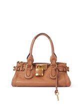 グレインレザー製Paddingtonバッグ 黒 - Chloé