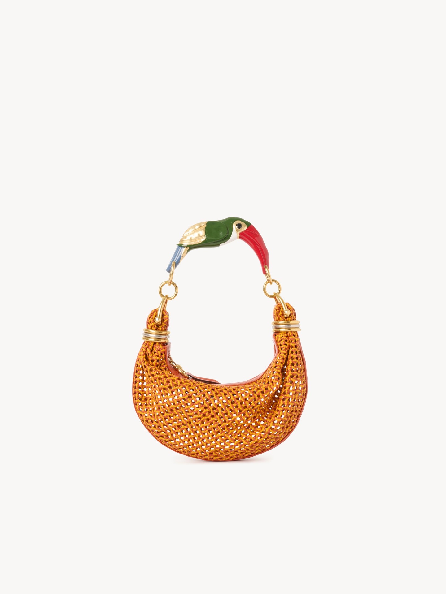 Small Bracelet Hobo bag in braided leather - 5