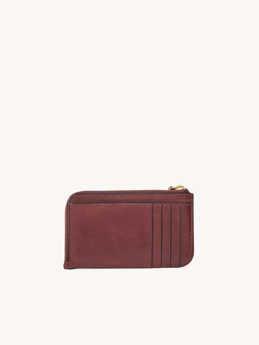 Alphabet wallet in shiny leather - 4