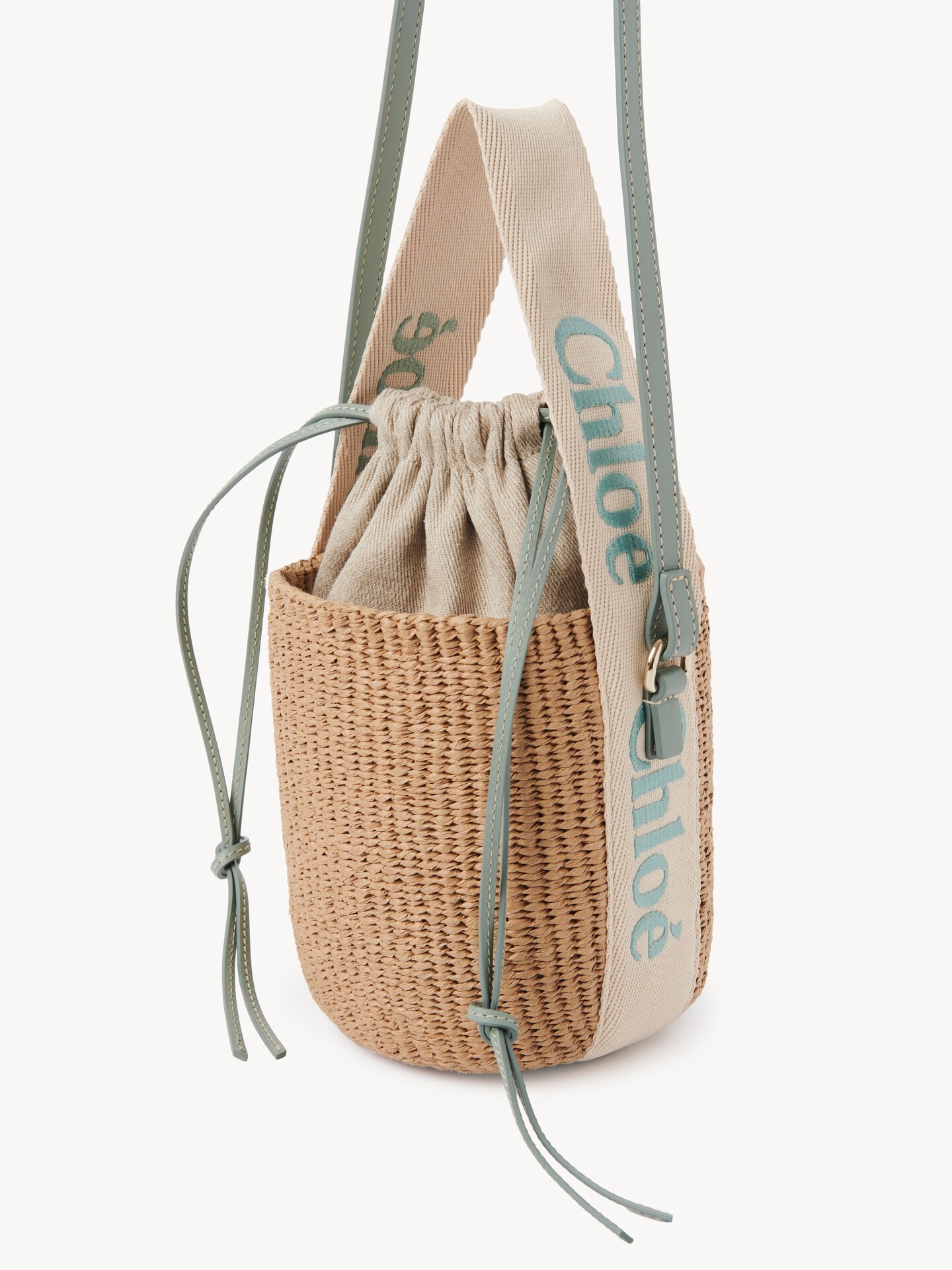 Small Woody basket in natural fibres - 4