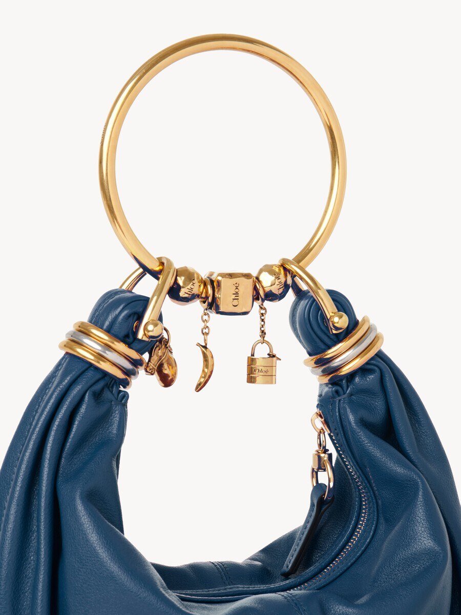 Bolso hobo Bracelet peque&ntilde;o de cuero granulado - 7