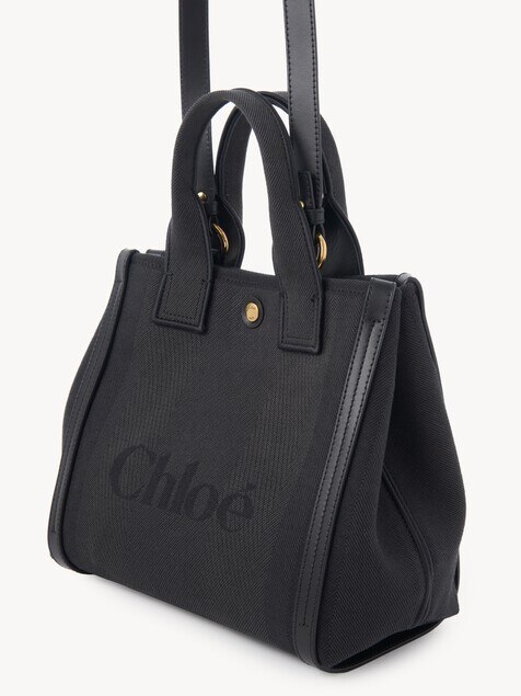 Petit sac cabas Chlo&eacute; Carry en toile