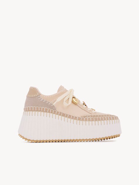 Sneaker con zeppa Nama