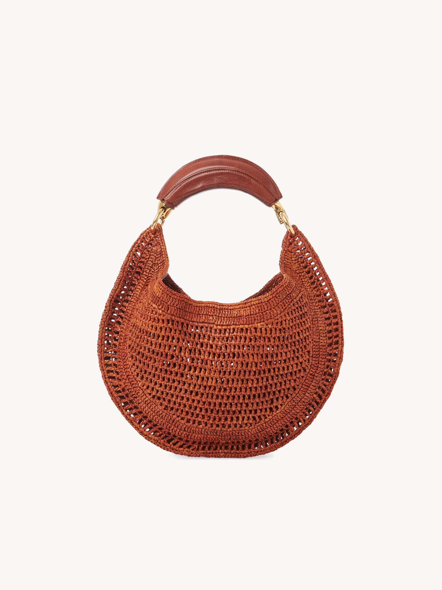 Summer Banana hobo bag in raffia - 4.0