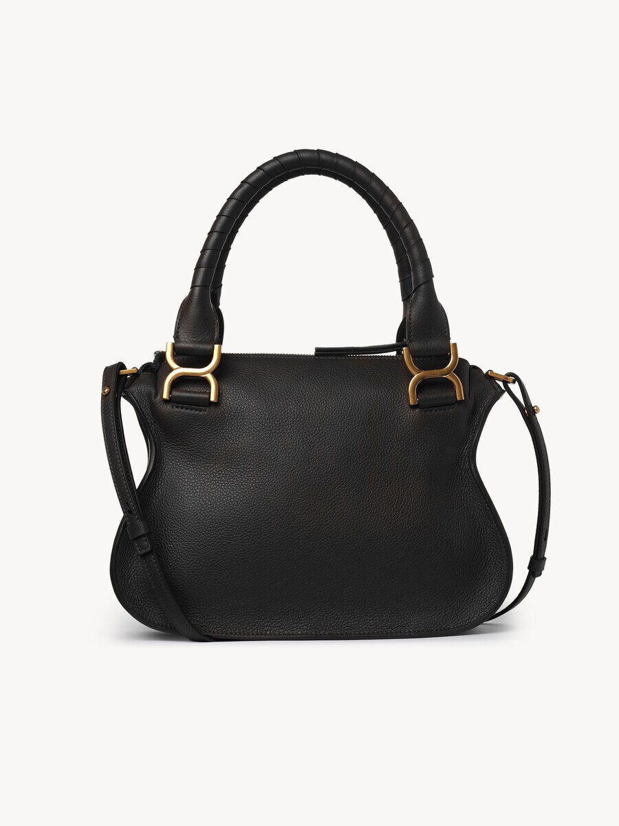 Small Marcie bag in grained leather - 8