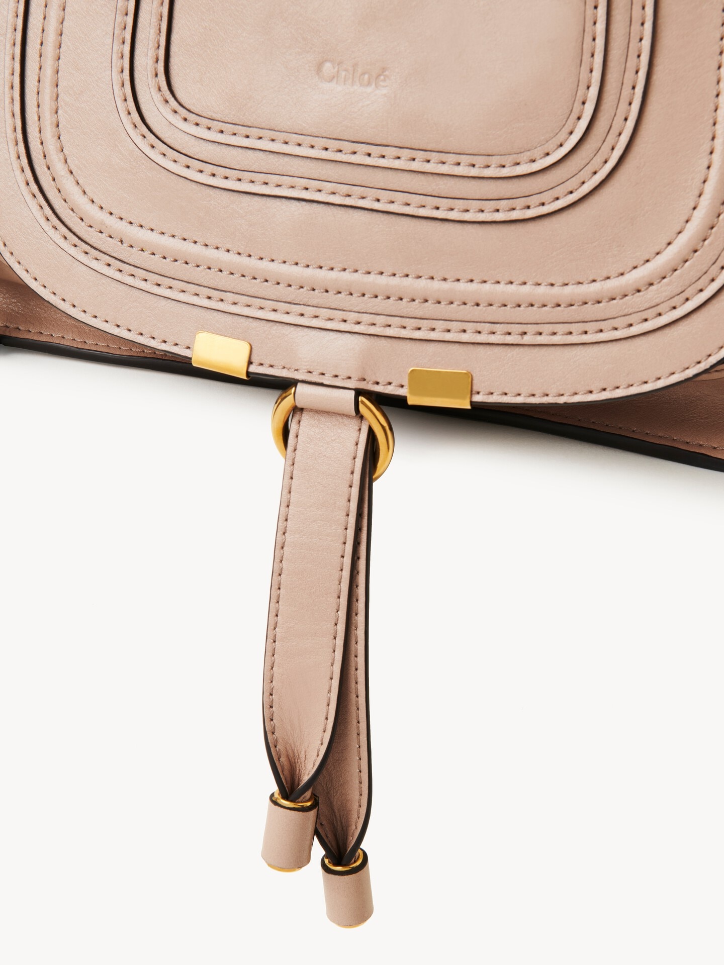 Kleine Marcie Tasche aus gl&auml;nzendem Leder - 7