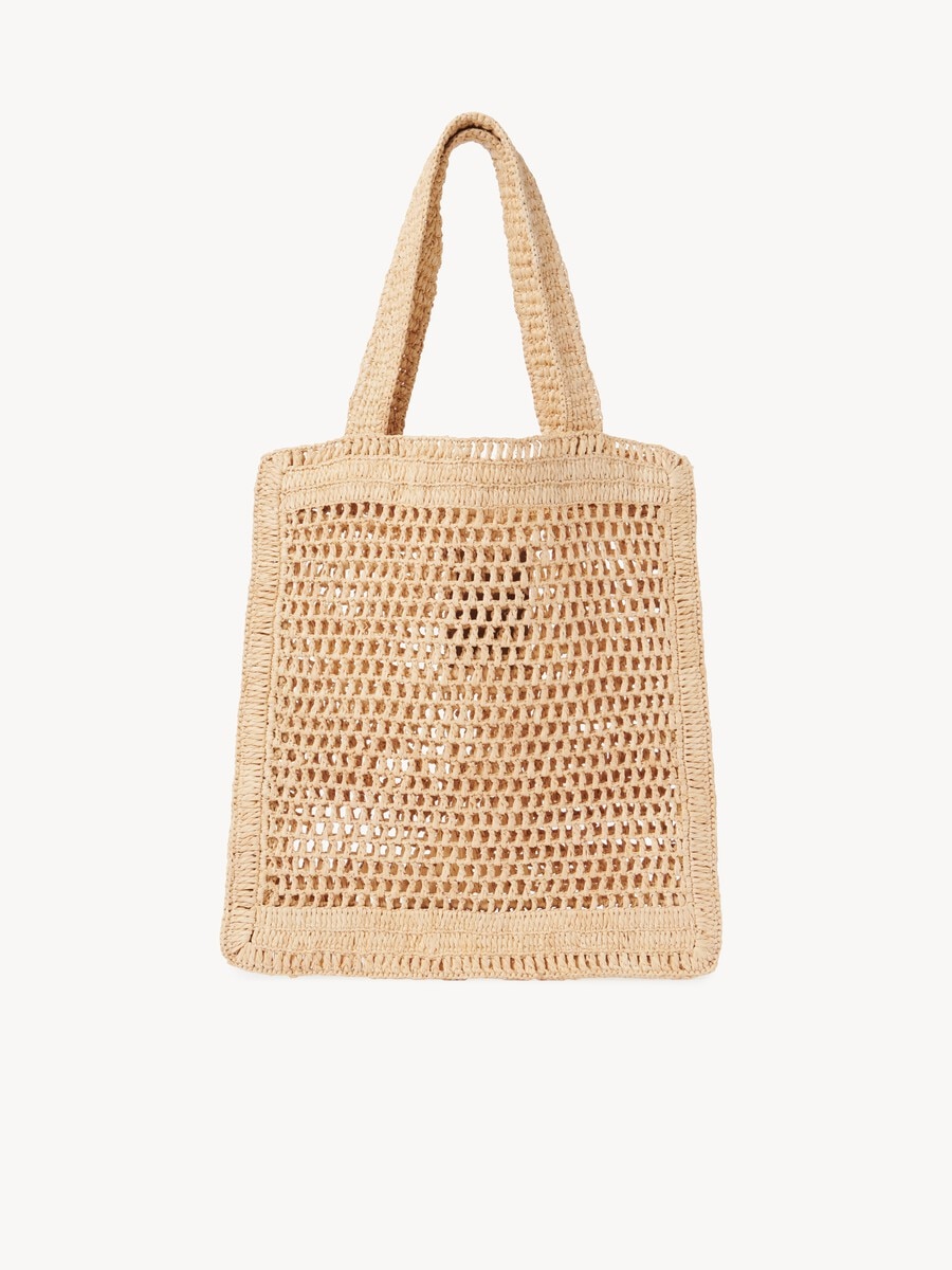 Summer Banana Tote Bag aus geflochtenen Fasern - 7