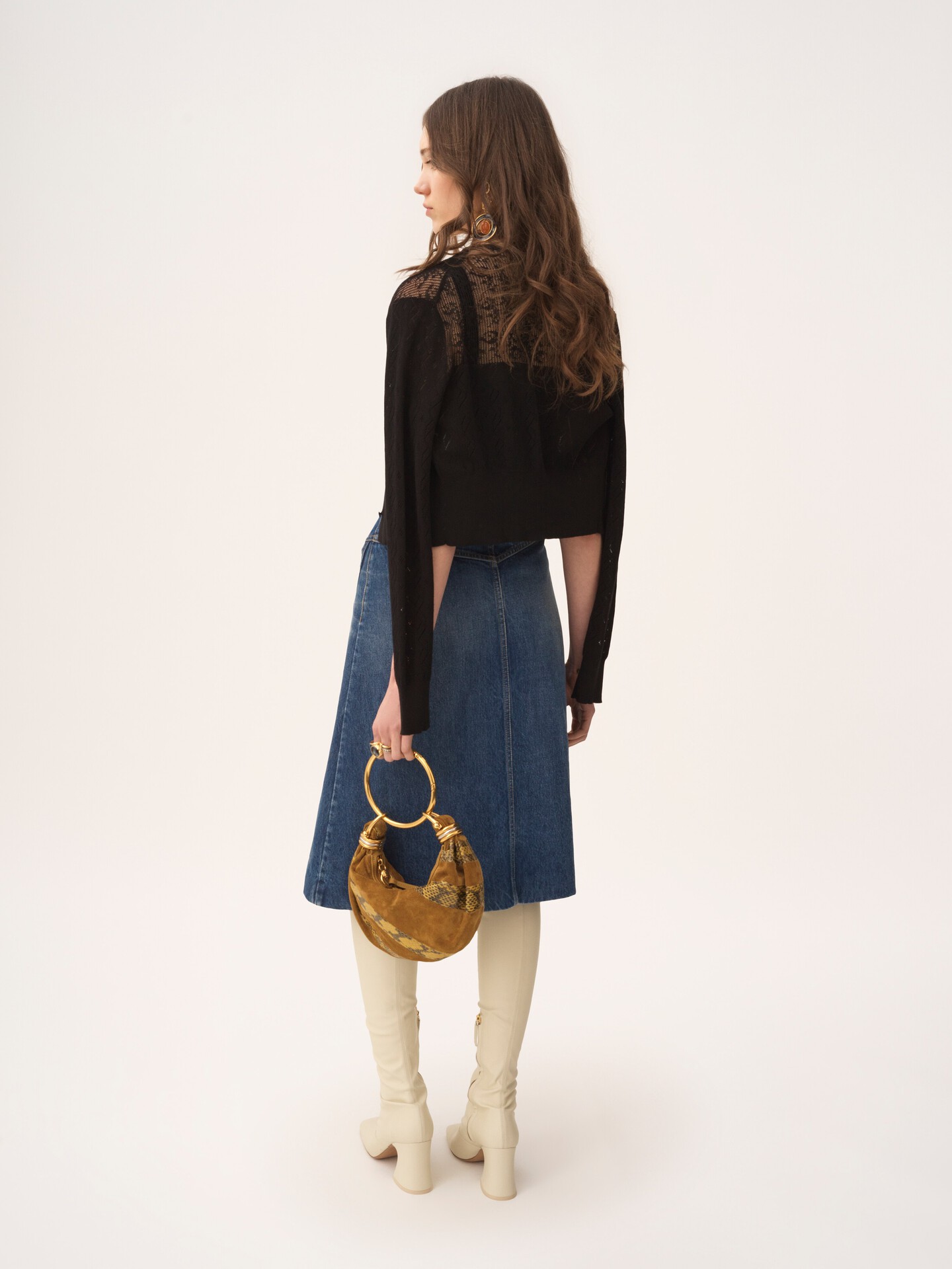 Twin set in cotton knit - 5